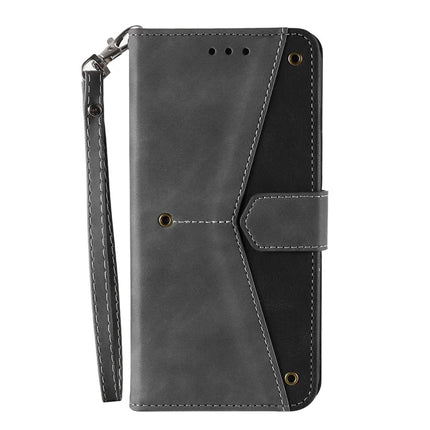 For Samsung Galaxy A26 5G Leather Case Wallet Phone Cover Splicing Stitching