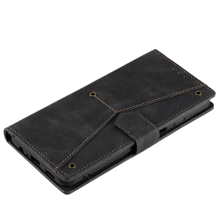 For Samsung Galaxy A26 5G Leather Case Wallet Phone Cover Splicing Stitching