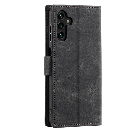 For Samsung Galaxy A26 5G Leather Case Wallet Phone Cover Splicing Stitching