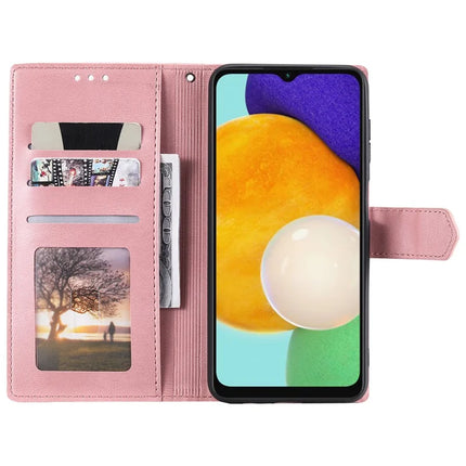 For Samsung Galaxy A26 5G Leather Case Wallet Phone Cover Splicing Stitching