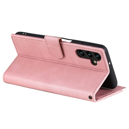 For Samsung Galaxy A26 5G Leather Case Wallet Phone Cover Splicing Stitching