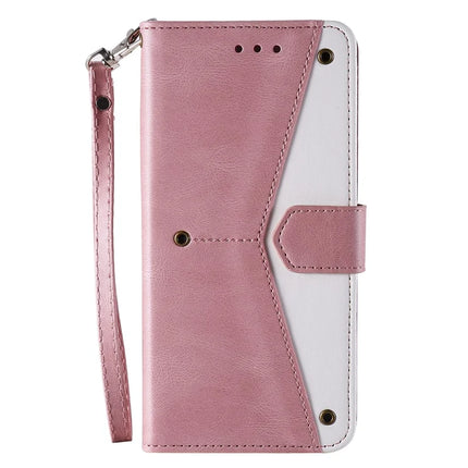 For Samsung Galaxy A26 5G Leather Case Wallet Phone Cover Splicing Stitching