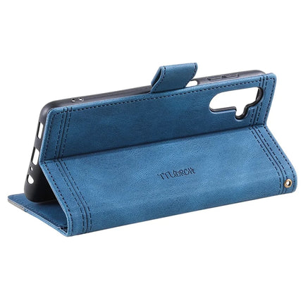 TTUDRCH Style 004 For Samsung Galaxy A26 5G Leather Case RFID Blocking Wallet Stand Phone Cover with Strap