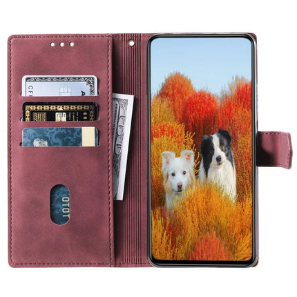 TTUDRCH Style 004 For Samsung Galaxy A26 5G Leather Case RFID Blocking Wallet Stand Phone Cover with Strap