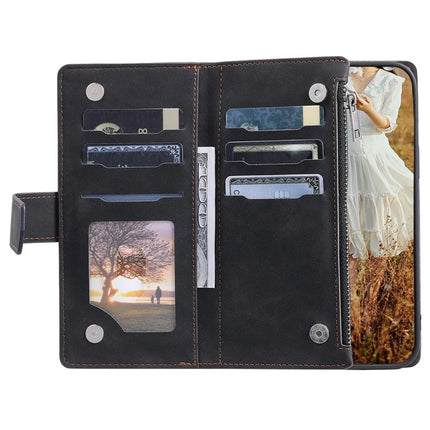 Style 005 For Samsung Galaxy A26 5G Wallet Case Rhombus Stitching Line PU Leather Phone Cover