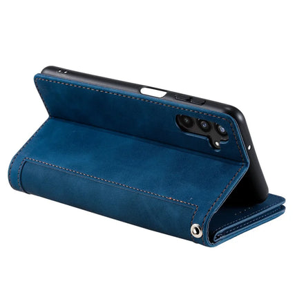 For Samsung Galaxy A26 5G Case PU Leather Phone Cover with Zipper Wallet 9 Card Slots