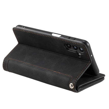 For Samsung Galaxy A26 5G Case PU Leather Phone Cover with Zipper Wallet 9 Card Slots