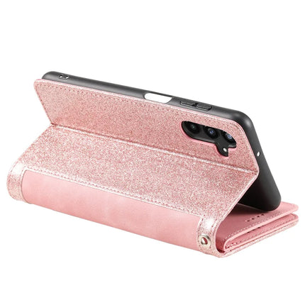 For Samsung Galaxy A26 5G Case PU Leather Phone Cover with Zipper Wallet 9 Card Slots