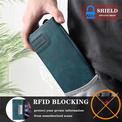TTUDRCH Style 007 For Samsung Galaxy A26 5G Leather Case RFID Blocking Wallet Stand Phone Cover