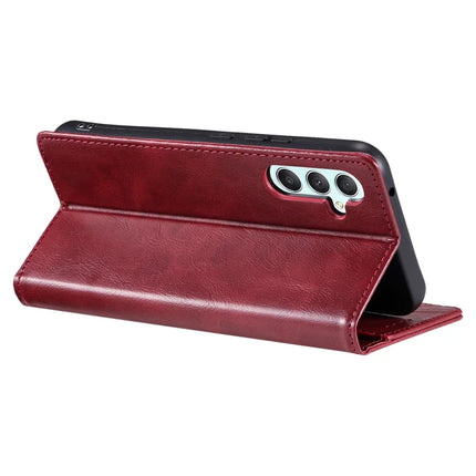 TTUDRCH Style 007 For Samsung Galaxy A26 5G Leather Case RFID Blocking Wallet Stand Phone Cover