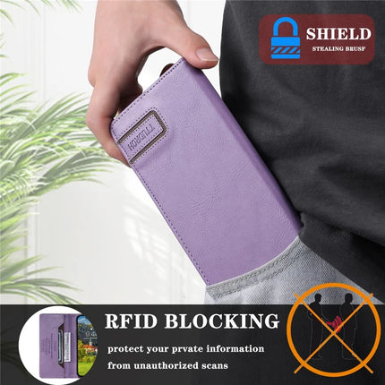 TTUDRCH Style 007 For Samsung Galaxy A26 5G Leather Case RFID Blocking Wallet Stand Phone Cover
