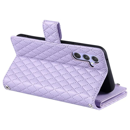 Style 012 for Samsung Galaxy A26 5G Case Zipper Pocket Glitter Leather Phone Cover