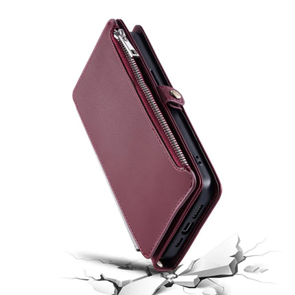 For Samsung Galaxy A26 5G Case TPU + PU Leather Wallet Phone Cover with Wrist Strap