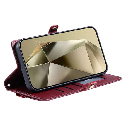 For Samsung Galaxy A26 5G Leather Case with Wrist Strap Wallet Stand Phone Cover