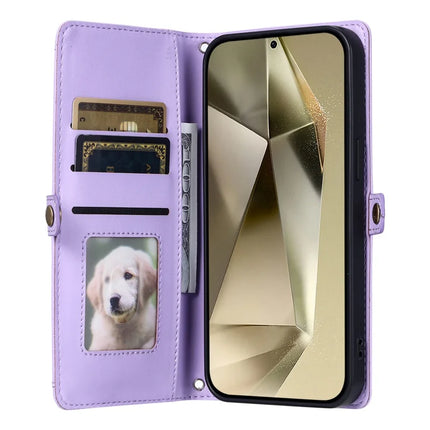 For Samsung Galaxy A26 5G Leather Case with Wrist Strap Wallet Stand Phone Cover