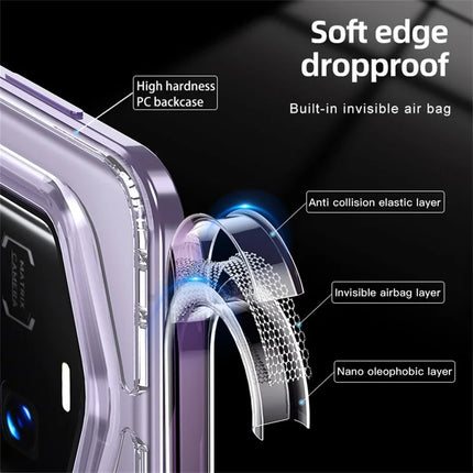 For Honor Magic7 RSR Porsche Design 5G Case PC + TPU Phone Cover Airbag Protection