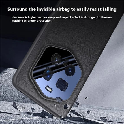For Honor Magic7 RSR Porsche Design 5G Case Drop Resistant PU Leather + TPU Phone Cover