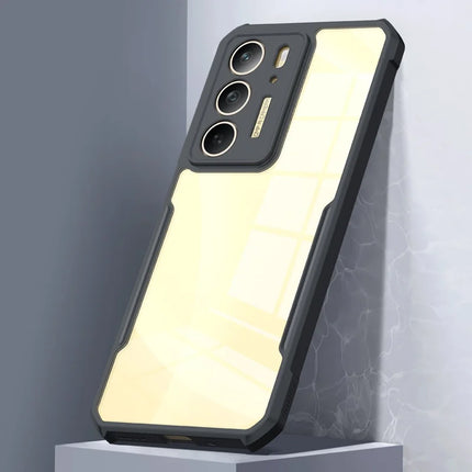 XUNDD For Realme C75 Case Dropproof TPU + Acrylic Clear Back Phone Cover