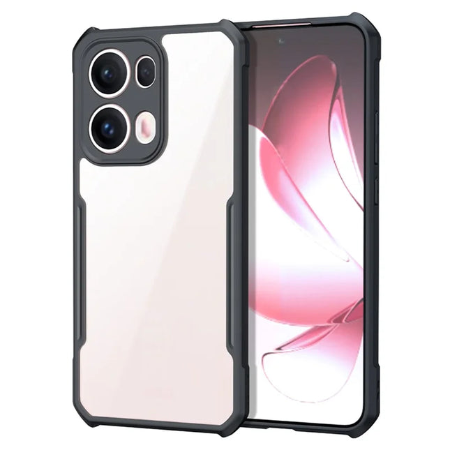 XUNDD For Oppo Reno13 Pro 5G Case Dropproof TPU + Acrylic Clear Back Phone Cover