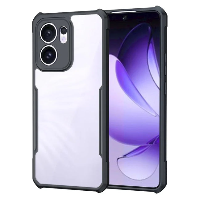 XUNDD For Oppo Reno13 F 5G Case Dropproof TPU + Acrylic Clear Back Phone Cover