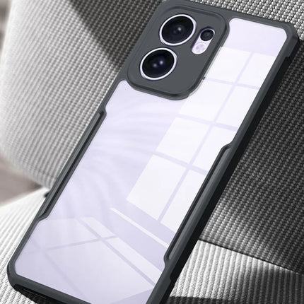XUNDD For Oppo Reno13 F 5G Case Dropproof TPU + Acrylic Clear Back Phone Cover