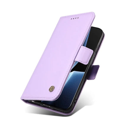 For OnePlus Ace 5G Wallet Phone Case YIKATU YK-003 Leather Stand Cover -  Light Purple