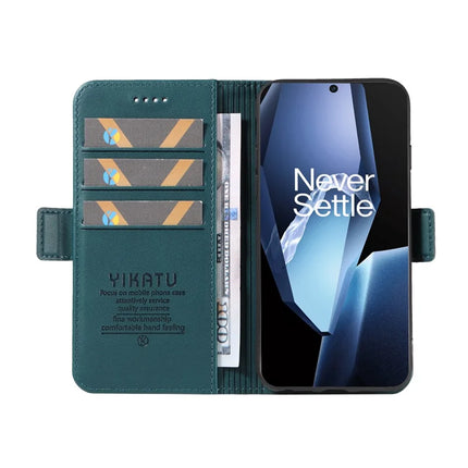 For OnePlus Ace 5G Wallet Phone Case YIKATU YK-003 Leather Stand Cover