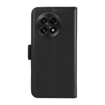 For OnePlus 13 Wallet Phone Case YIKATU YK-003 Leather Stand Cover -  Black