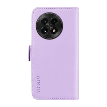 For OnePlus 13 Wallet Phone Case YIKATU YK-003 Leather Stand Cover -  Light Purple