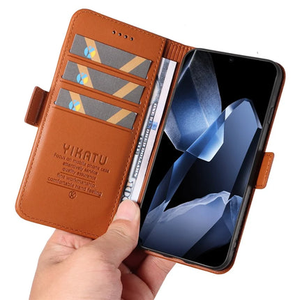 For OnePlus 13 Wallet Phone Case YIKATU YK-003 Leather Stand Cover