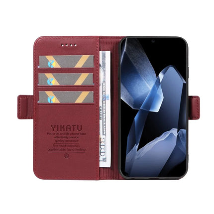 For OnePlus 13 Wallet Phone Case YIKATU YK-003 Leather Stand Cover