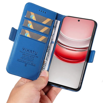 For Realme C75 Wallet Phone Case YIKATU YK-003 Leather Stand Cover