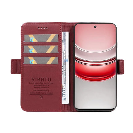 For Realme C75 Wallet Phone Case YIKATU YK-003 Leather Stand Cover