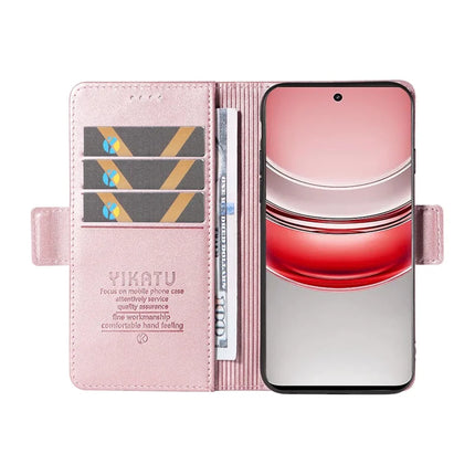 For Realme C75 Wallet Phone Case YIKATU YK-003 Leather Stand Cover