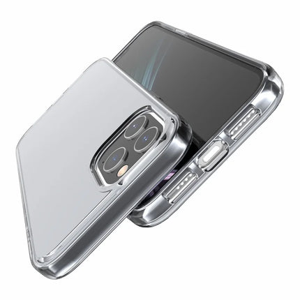 For iPhone 11 Pro Max Case PC + TPU Shockproof Clear Phone Cover