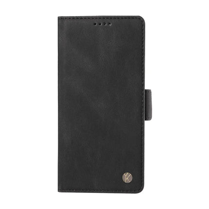 For OnePlus Ace 5G Leather Case YIKATU YK-005 Skin-touch Feeling Wallet Phone Cover