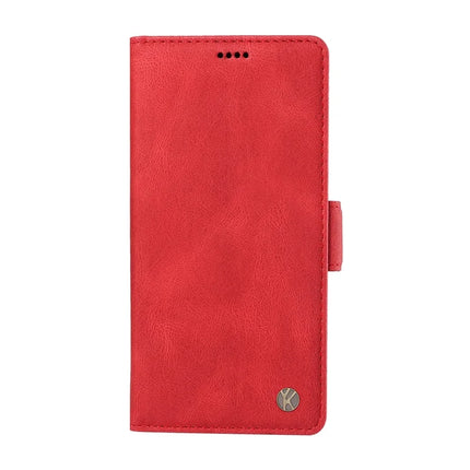For OnePlus Ace 5G Leather Case YIKATU YK-005 Skin-touch Feeling Wallet Phone Cover