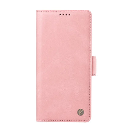 For OnePlus Ace 5G Leather Case YIKATU YK-005 Skin-touch Feeling Wallet Phone Cover