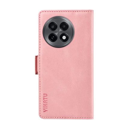 For OnePlus Ace 5G Leather Case YIKATU YK-005 Skin-touch Feeling Wallet Phone Cover