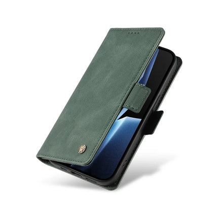 For OnePlus Ace 5G Leather Case YIKATU YK-005 Skin-touch Feeling Wallet Phone Cover