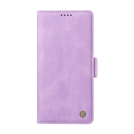 For OnePlus Ace 5G Leather Case YIKATU YK-005 Skin-touch Feeling Wallet Phone Cover