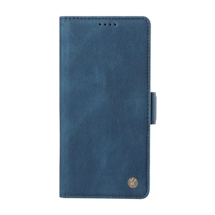 For OnePlus Ace 5G Leather Case YIKATU YK-005 Skin-touch Feeling Wallet Phone Cover