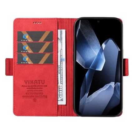 For OnePlus 13 Leather Case YIKATU YK-005 Skin-touch Feeling Wallet Phone Cover