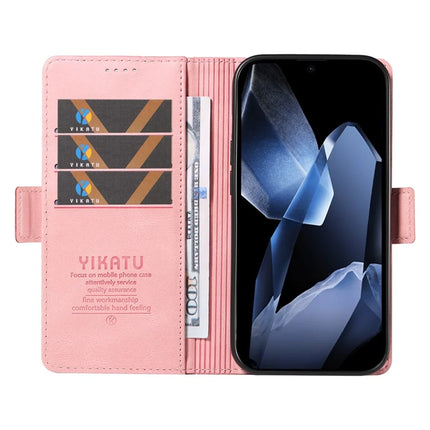 For OnePlus 13 Leather Case YIKATU YK-005 Skin-touch Feeling Wallet Phone Cover