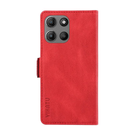 For Motorola Moto G15 4G Leather Case YIKATU YK-005 Skin-touch Feeling Wallet Phone Cover