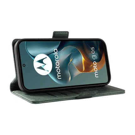 For Motorola Moto G05 4G Leather Case YIKATU YK-005 Skin-touch Feeling Wallet Phone Cover