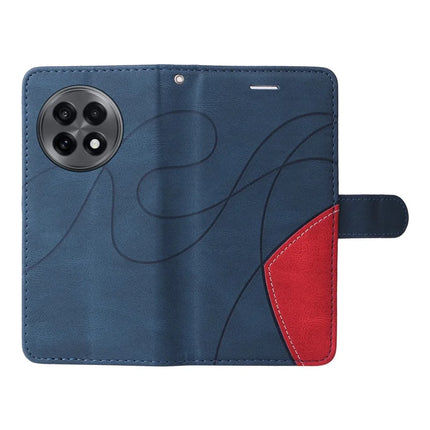 For OnePlus Ace 5G Leather Case Wallet Stand Color Splicing Phone Cover