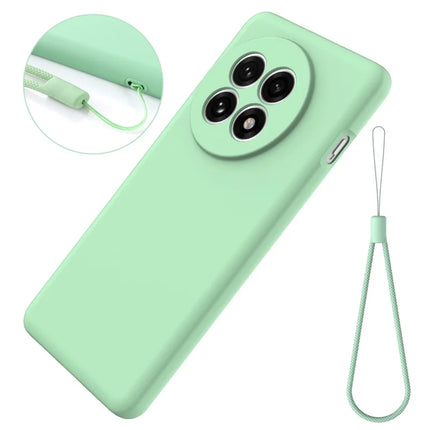 For OnePlus Ace 5 5G / OnePlus Ace 5 Pro 5G / OnePlus 13R 5G Liquid Silicone Case Phone Back Cover with Hand Strap