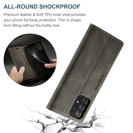 For Samsung Galaxy A40 Wallet Case AUTSPACE A01 Leather Stand Cover with RFID Blocking Card Holder