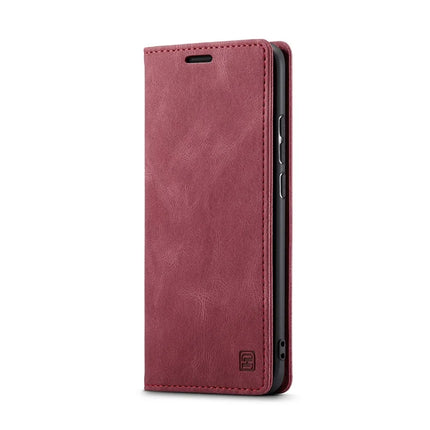 For Samsung Galaxy A50s / Galaxy A30s / Galaxy A50 Wallet Case AUTSPACE A01 Leather Stand Cover with RFID Blocking Card Holder
